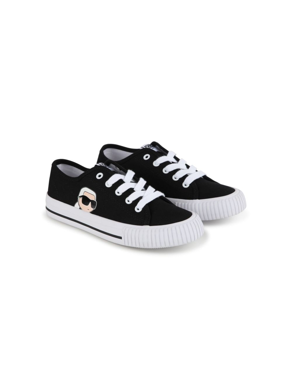 Karl Lagerfeld Kids K/Ikonik Sneakers - Schwarz von Karl Lagerfeld Kids