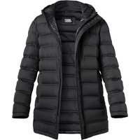 KARL LAGERFELD Herren Daunenjacke schwarz Mikrofaser unifarben von Karl Lagerfeld