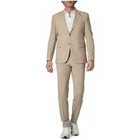 KARL LAGERFELD Herren Anzug beige Woll-Stretch von Karl Lagerfeld