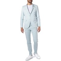 KARL LAGERFELD Herren Anzug blau Baumwoll-Stretch von Karl Lagerfeld