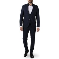 KARL LAGERFELD Herren Anzug blau Schurwoll-Stretch von Karl Lagerfeld