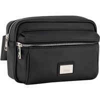 KARL LAGERFELD Herren Gürteltasche schwarz Mikrofaser von Karl Lagerfeld