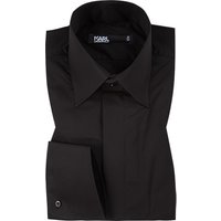 KARL LAGERFELD Herren Hemd schwarz Baumwolle von Karl Lagerfeld