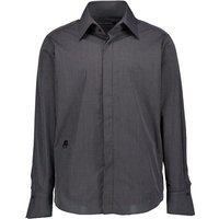 KARL LAGERFELD Herren Hemd blau Baumwolle von Karl Lagerfeld