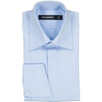 KARL LAGERFELD Herren Hemd blau Baumwolle von Karl Lagerfeld