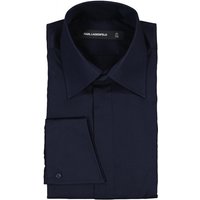 KARL LAGERFELD Herren Hemd blau Baumwolle von Karl Lagerfeld