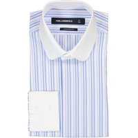 KARL LAGERFELD Herren Hemd blau Baumwolle von Karl Lagerfeld