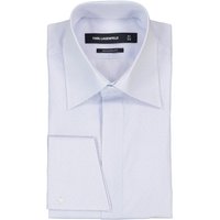 KARL LAGERFELD Herren Hemd blau Baumwolle von Karl Lagerfeld