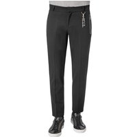 KARL LAGERFELD Herren Hose schwarz Mikrofaser von Karl Lagerfeld