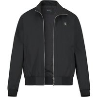 KARL LAGERFELD Herren Blouson schwarz Mikrofaser unifarben von Karl Lagerfeld