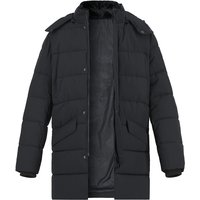 KARL LAGERFELD Herren Parka schwarz unifarben von Karl Lagerfeld