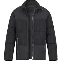 KARL LAGERFELD Herren Jacke schwarz Mikrofaser von Karl Lagerfeld