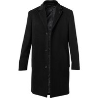 KARL LAGERFELD Herren Mantel schwarz unifarben von Karl Lagerfeld