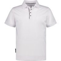 KARL LAGERFELD Herren Polo-Shirt weiß Baumwoll-Jersey KARL LAGERFELD Herren Polo-Shirt weiß Baumwoll-Jersey von Karl Lagerfeld
