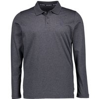 KARL LAGERFELD Herren Polo-Shirt grau Baumwoll-Jersey von Karl Lagerfeld