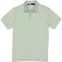 KARL LAGERFELD Herren Polo-Shirts grün Baumwoll-Piqué von Karl Lagerfeld