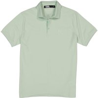 KARL LAGERFELD Herren Polo-Shirt grün Baumwoll-Piqué von Karl Lagerfeld