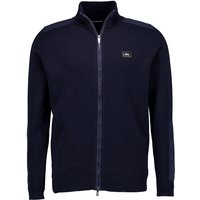 KARL LAGERFELD Herren Cardigan blau Baumwolle unifarben von Karl Lagerfeld