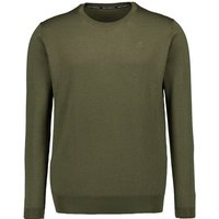 KARL LAGERFELD Herren Pullover grün unifarben von Karl Lagerfeld