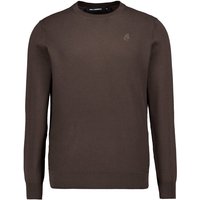 KARL LAGERFELD Herren Pullover braun Baumwolle unifarben von Karl Lagerfeld