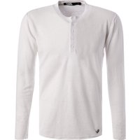 KARL LAGERFELD Herren Pullover weiß unifarben von Karl Lagerfeld
