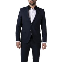 KARL LAGERFELD Herren Sakko blau Schurwoll-Stretch von Karl Lagerfeld