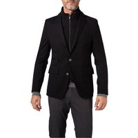 KARL LAGERFELD Herren Sakko Schwarz Mikrofaser von Karl Lagerfeld