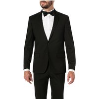 KARL LAGERFELD Herren Sakko schwarz Schurwoll-Stretch von Karl Lagerfeld