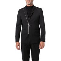 KARL LAGERFELD Herren Sakko schwarz Schurwoll-Stretch von Karl Lagerfeld