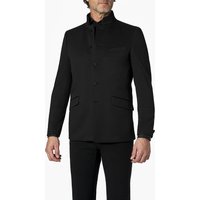 KARL LAGERFELD Herren Sakko schwarz Material-Mix von Karl Lagerfeld