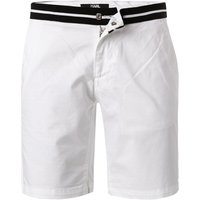 KARL LAGERFELD Herren Shorts weiß Baumwolle von Karl Lagerfeld