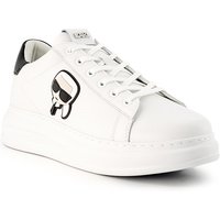 KARL LAGERFELD Herren Sneaker weiß Glattleder von Karl Lagerfeld