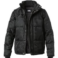 KARL LAGERFELD Herren Steppjacke schwarz Mikrofaser camouflage von Karl Lagerfeld