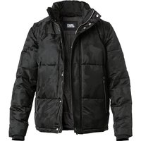 KARL LAGERFELD Herren Steppjacke schwarz Mikrofaser camouflage von Karl Lagerfeld