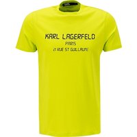 KARL LAGERFELD Herren T-Shirt grün Baumwolle von Karl Lagerfeld