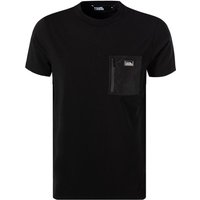 KARL LAGERFELD Herren T-Shirt schwarz Baumwolle von Karl Lagerfeld