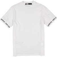 KARL LAGERFELD Herren T-Shirt weiß Baumwolle von Karl Lagerfeld