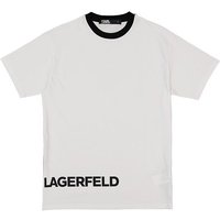 KARL LAGERFELD Herren T-Shirt weiß Baumwolle von Karl Lagerfeld