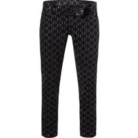 KARL LAGERFELD Herren Jeans schwarz Baumwoll-Stretch von Karl Lagerfeld