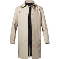 KARL LAGERFELD Herren Mantel beige unifarben von Karl Lagerfeld