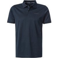 KARL LAGERFELD Herren Polo-Shirt blau Baumwoll-Jersey von Karl Lagerfeld