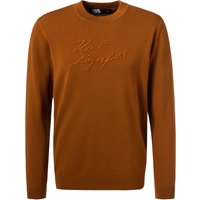 KARL LAGERFELD Herren Pullover braun Logo und Motiv KARL LAGERFELD Herren Pullover braun Logo und Motiv von Karl Lagerfeld