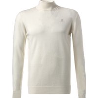 KARL LAGERFELD Herren Rollkragenpullover weiß unifarben von Karl Lagerfeld