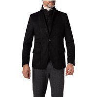 KARL LAGERFELD Herren Sakko schwarz Material-Mix von Karl Lagerfeld