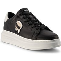 KARL LAGERFELD Herren Sneaker schwarz Glattleder von Karl Lagerfeld