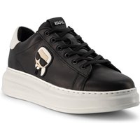 KARL LAGERFELD Herren Sneaker schwarz Glattleder von Karl Lagerfeld