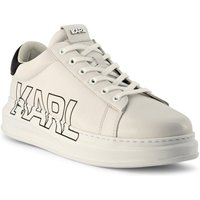 KARL LAGERFELD Herren Sneaker weiß Glattleder von Karl Lagerfeld