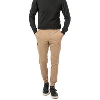 KARL LAGERFELD Herren Sweatpants braun Mikrofaser von Karl Lagerfeld