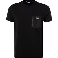 KARL LAGERFELD Herren T-Shirt schwarz Baumwolle von Karl Lagerfeld