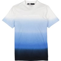 KARL LAGERFELD Herren T-Shirt blau Baumwolle von Karl Lagerfeld